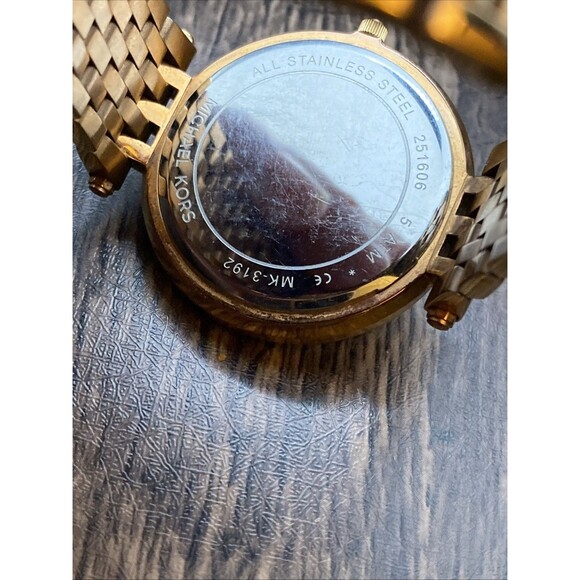 Michael Kors Darci MK3192 Women's Quartz Watch New Battery - Picture 5 of 9